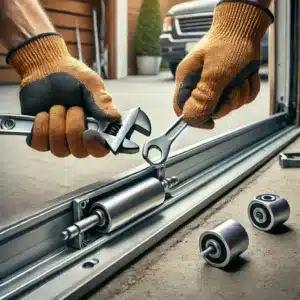 how to replace garage door rollers