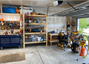 garage door width