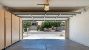 open garage door manually from outside