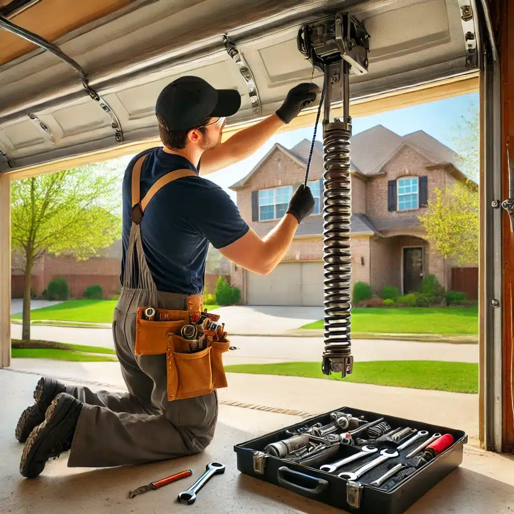 garage door spring replacement North Richland Hills, TX