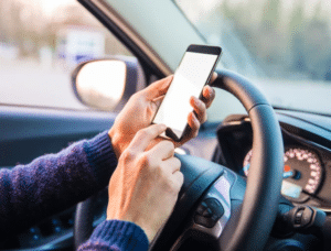 Using phone in the car to open garage door